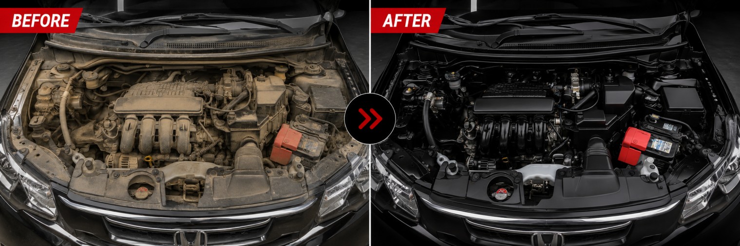 Ceramic coating application process — AutoMeisters car detailing studio Sector 116 Noida